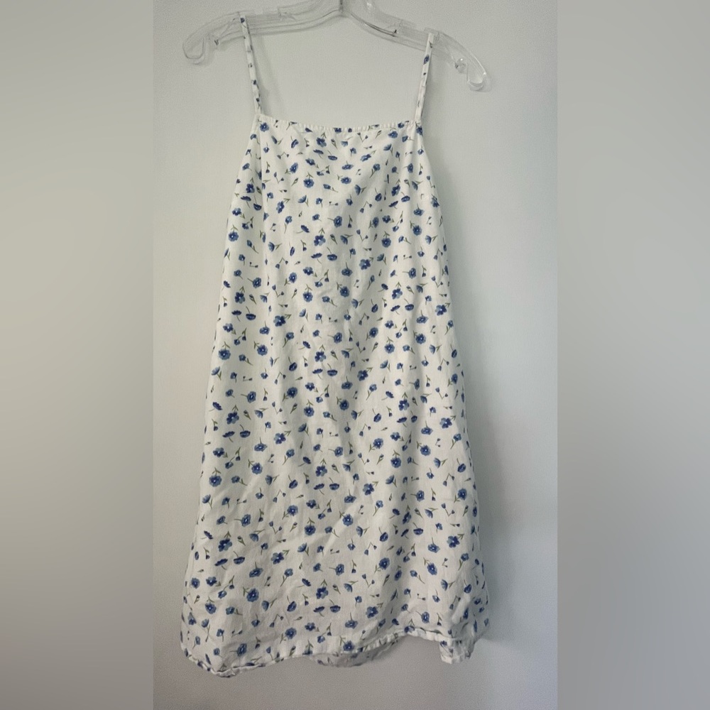 american eagle Floral Tie-Back Mini Dress size small